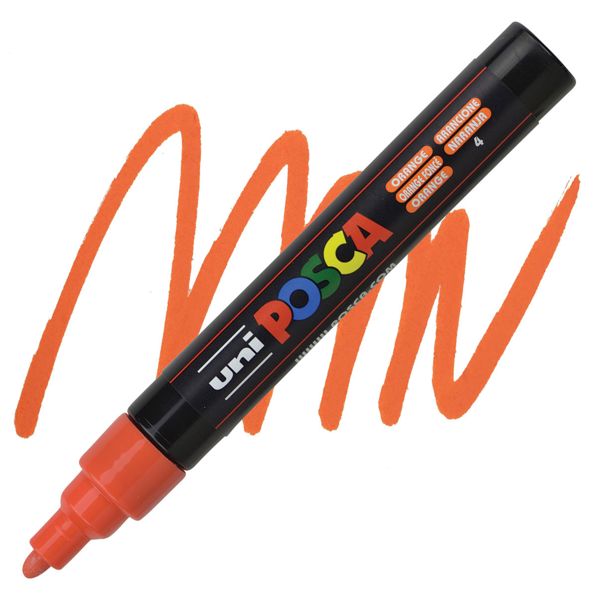 CANETA POSCA PC-5M 04 LARANJA