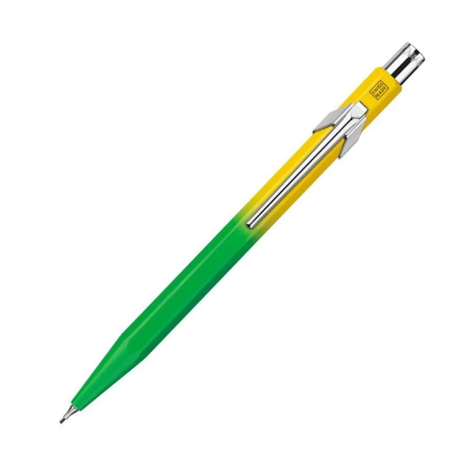 LAPISEIRA 0,7MM CARAN D´ACHE 844 CLASSIC VERDE/AMARELA