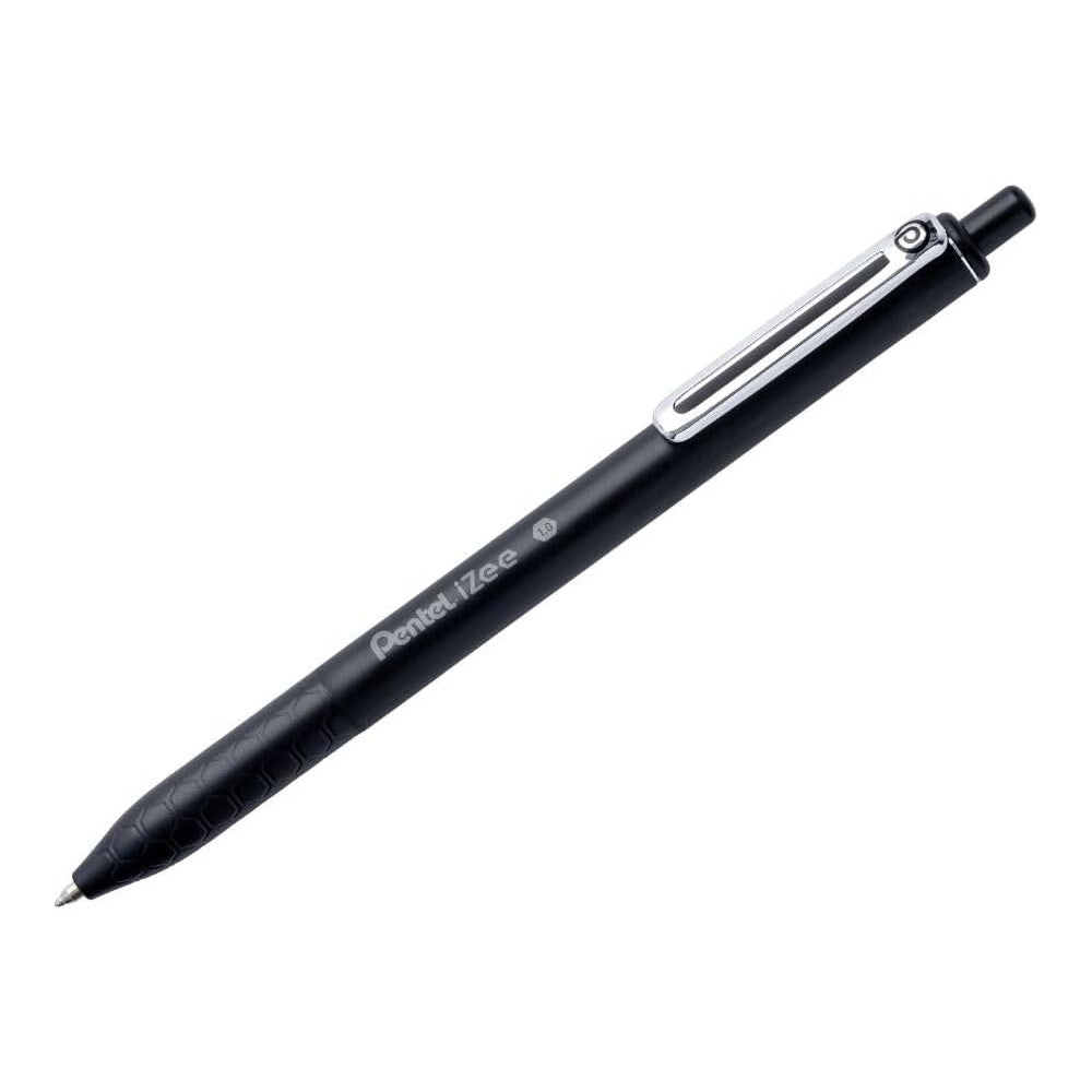 CANETA ESFEROGRAFICA PENTEL RETRATIL IZEE 1,0mm PRETA