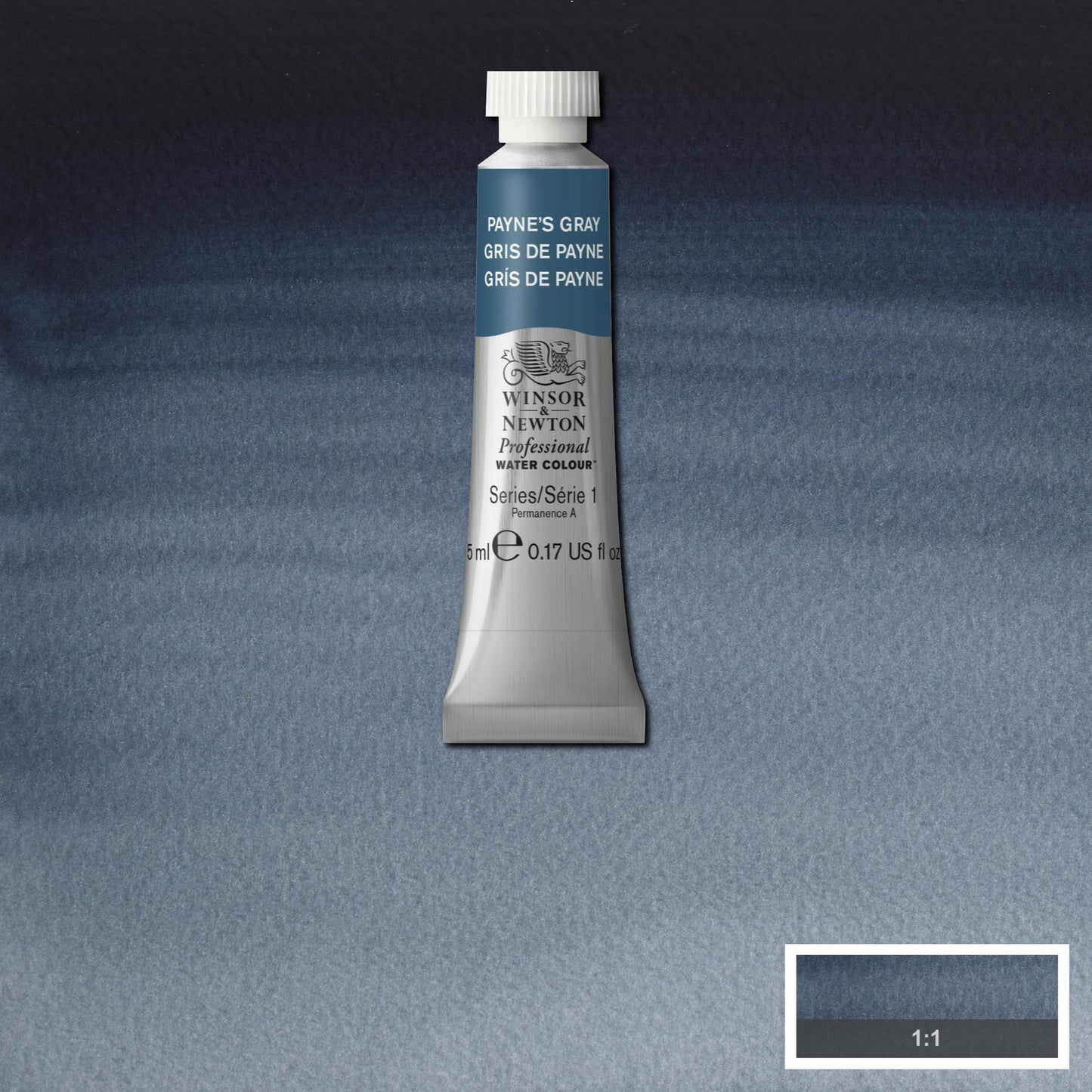 AQUARELA WINSOR NEWTON ARTISTS 5ml 465 PAYNE'S GRAY S1