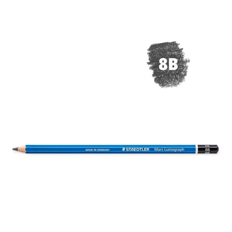 LAPIS GRADUADO STAEDTLER LUMOGRAPH CLASSIC 8B