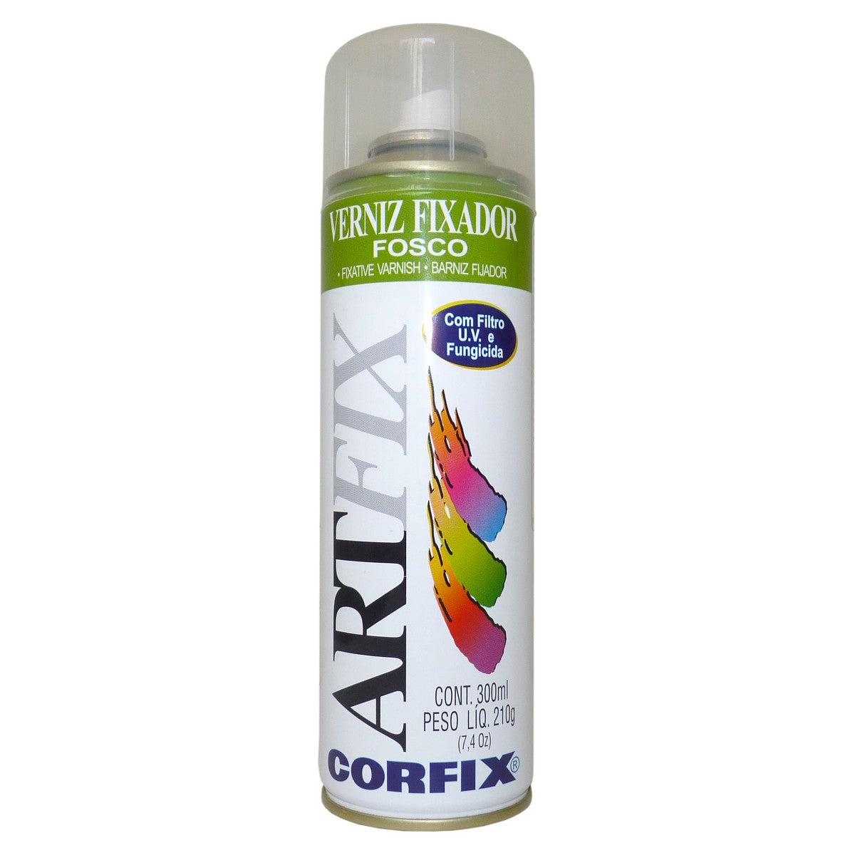 VERNIZ AEROSOL CORFIX FIXADOR 300ml FOSCO ARTFIX