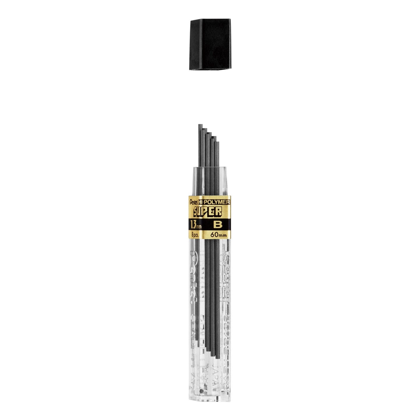 GRAFITE PENTEL 1,3mm B 12 MINAS