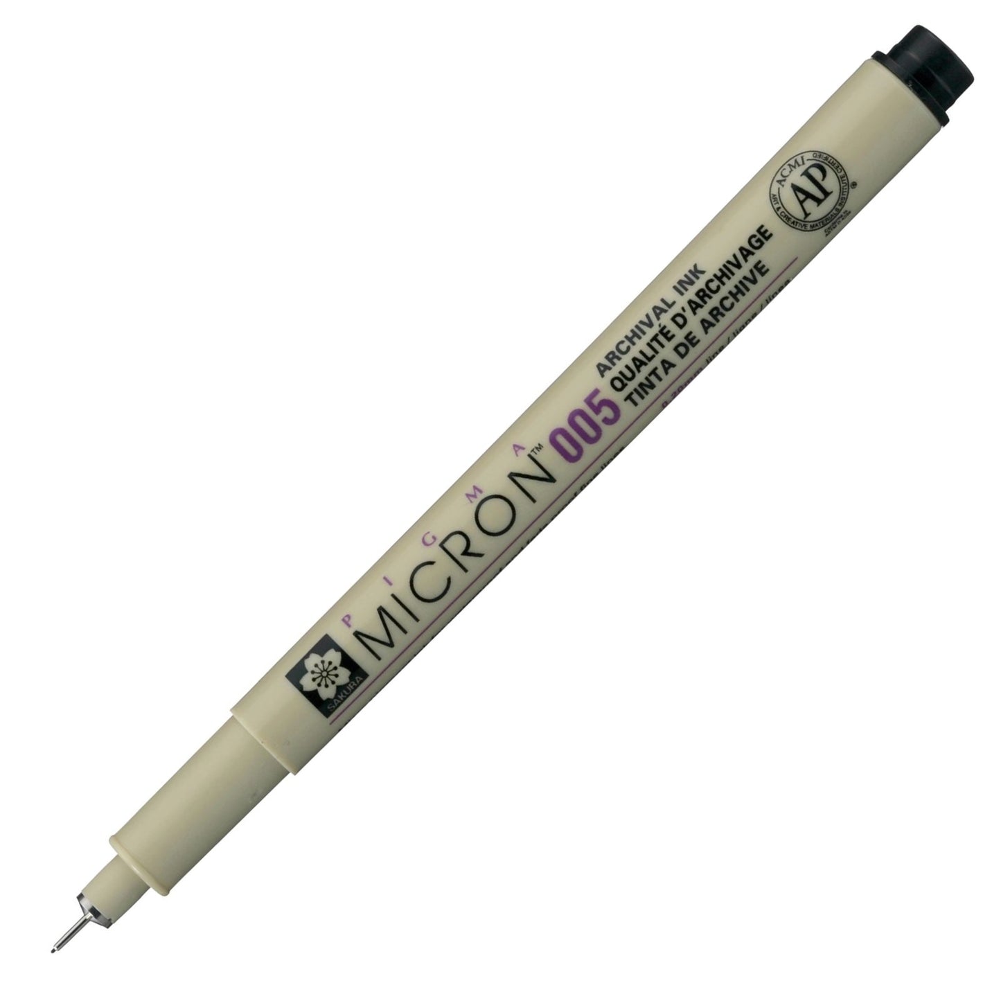 CANETA SAKURA PIGMA MICRON 0,05mm PRETO