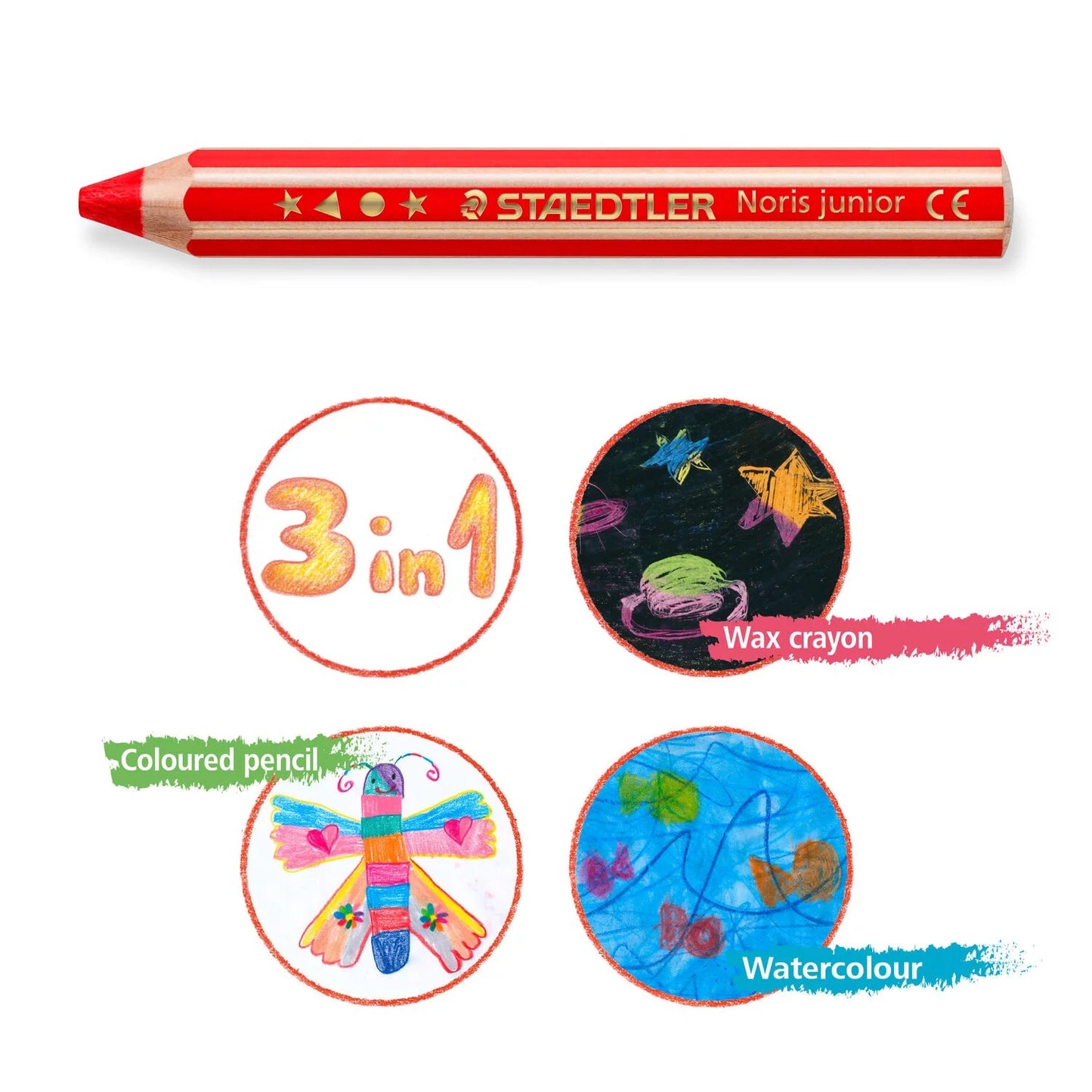 LAPIS COR STAEDTLER BUDDY 06 CORES