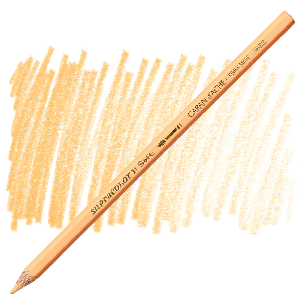 LAPIS AQUARELAVEL CARAN D´ACHE SUPRACOLOR 041 APRICOT 3888041