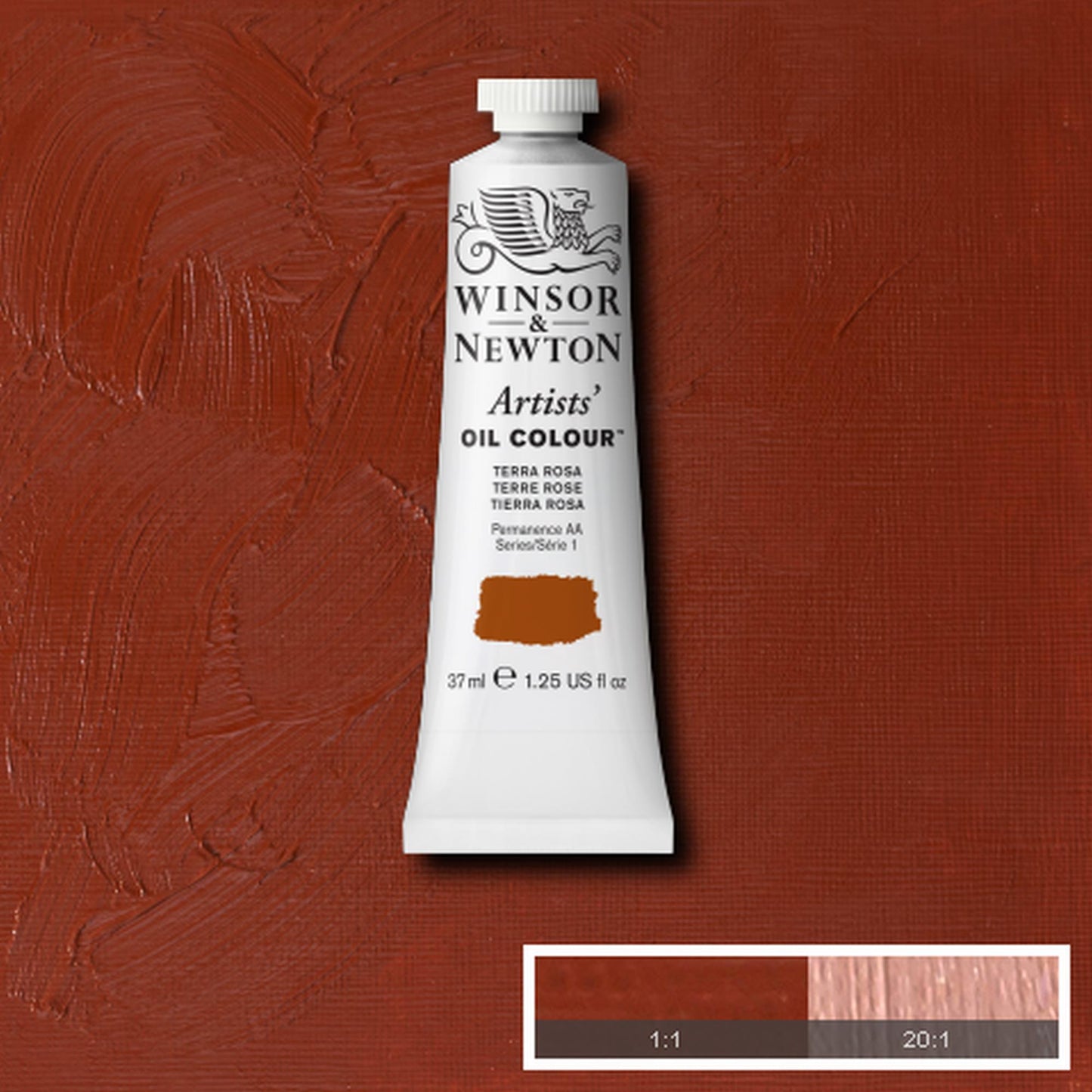 OLEO WINSOR NEWTON ARTISTS 037ML 635 TERRA ROSA S1