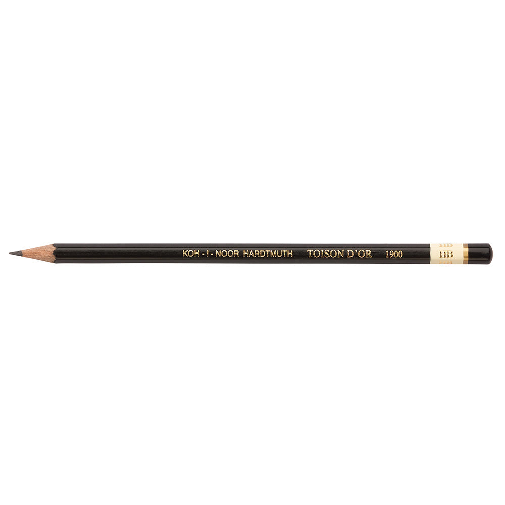LAPIS GRADUADO KOH-I-NOOR 1900 TOISON D´OR F HB