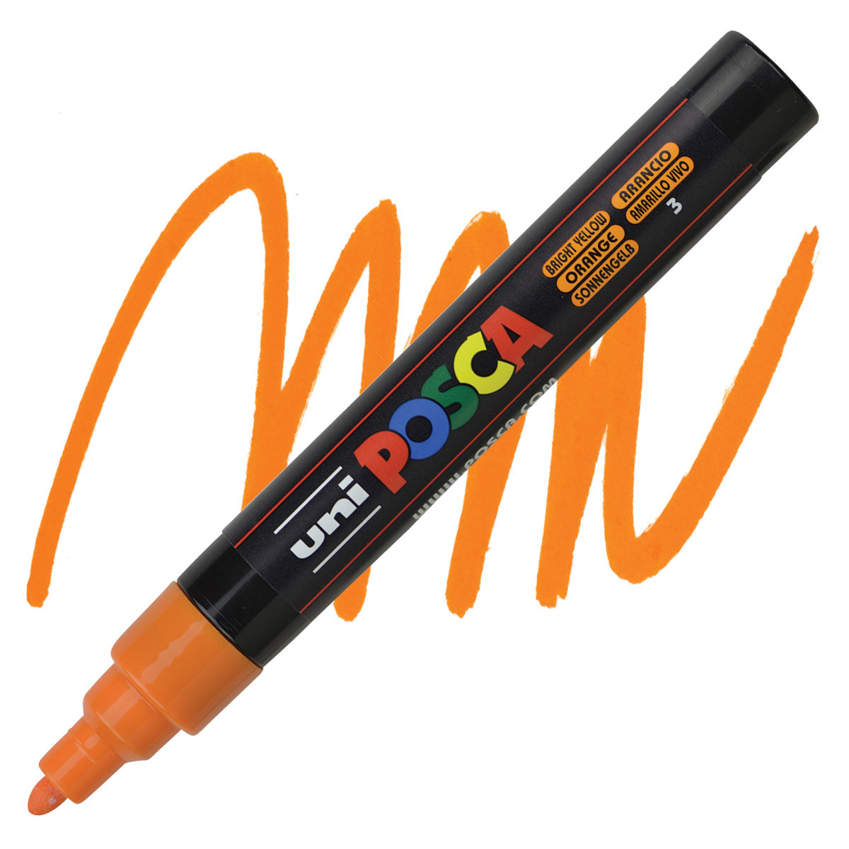 CANETA POSCA PC-5M 03 AMARELO VIVO