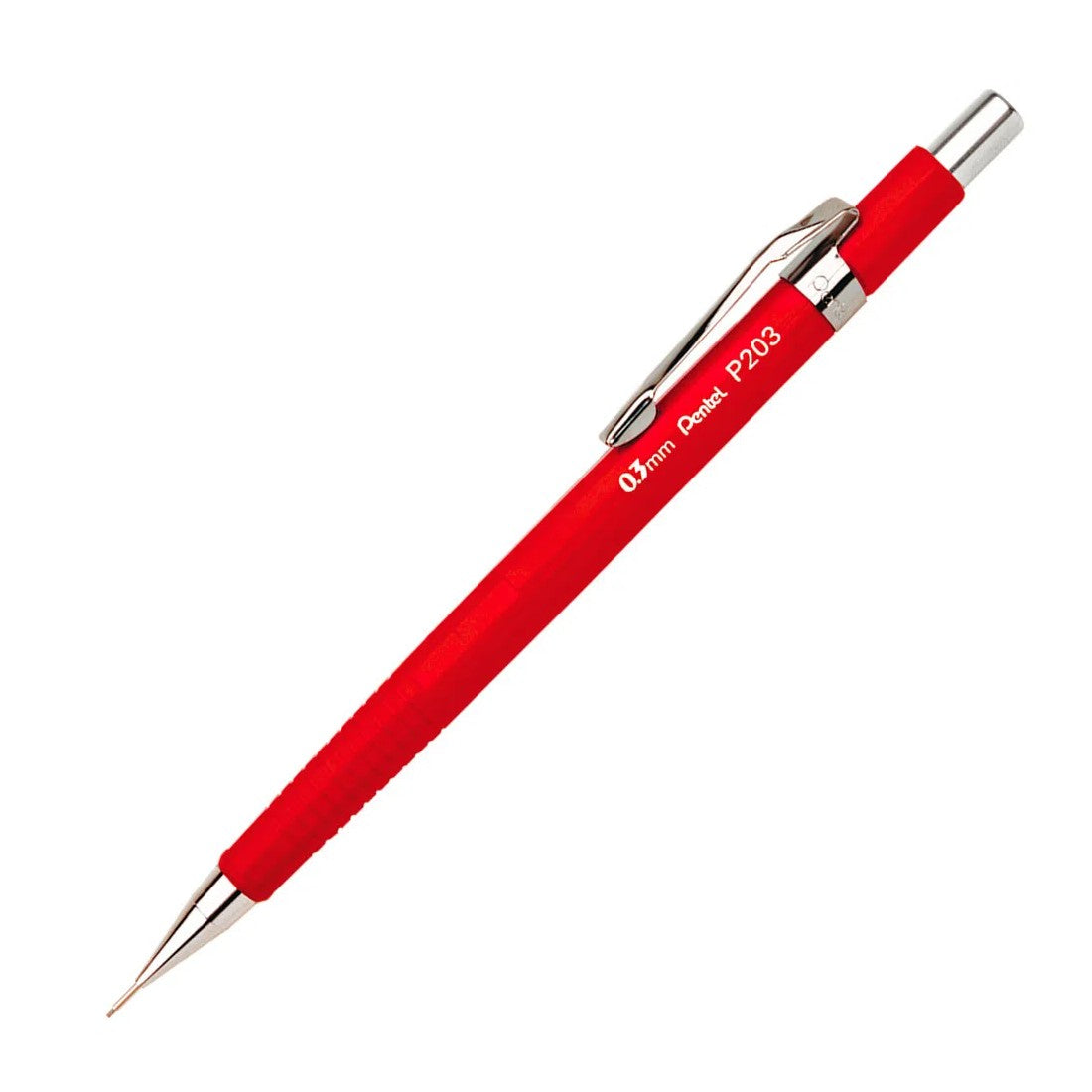 LAPISEIRA 0,3MM PENTEL P203 VERMELHA