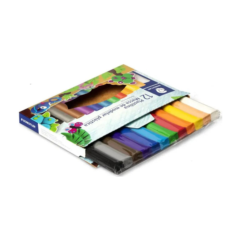 MASSA MODELAR STAEDTLER 12 CORES