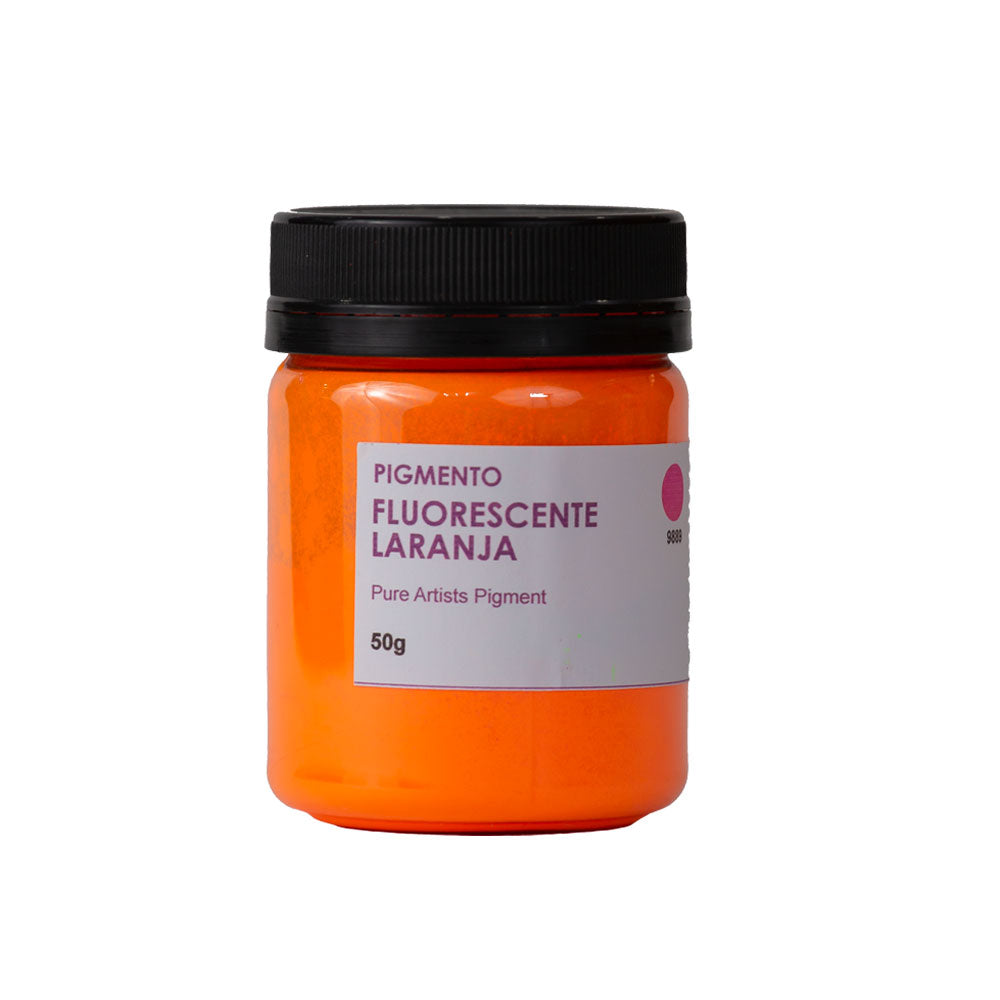 PIGMENTO CROMACOLOR 50G 9889 LARANJA FLUORESCENTE