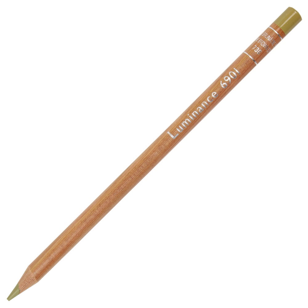 LAPIS COR CARAN D´ACHE LUMINANCE 736 OLIVE BROWN 50 6901736