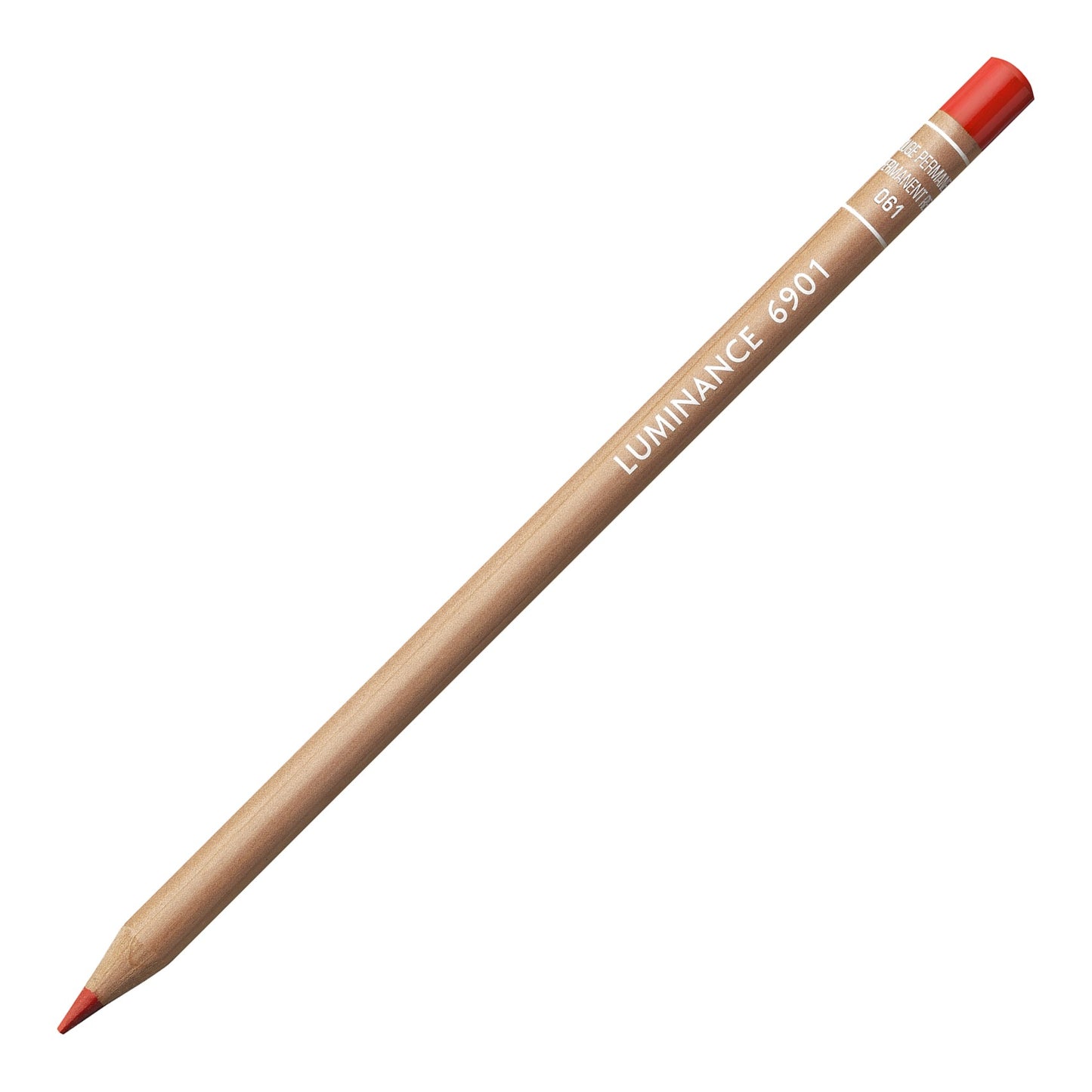 LAPIS COR CARAN D´ACHE LUMINANCE 061 PERMANENT RED 6901061