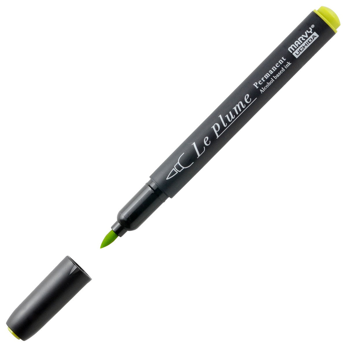 MARCADOR MARVY LE PLUME BRUSH 634 VERDE ALCAFE