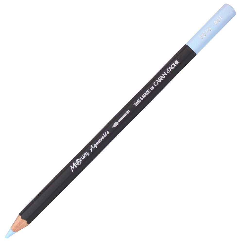 LAPIS AQUARELAVEL CARAN D´ACHE MUSEUM 661 AZUL COBALTO CLARO 3510661