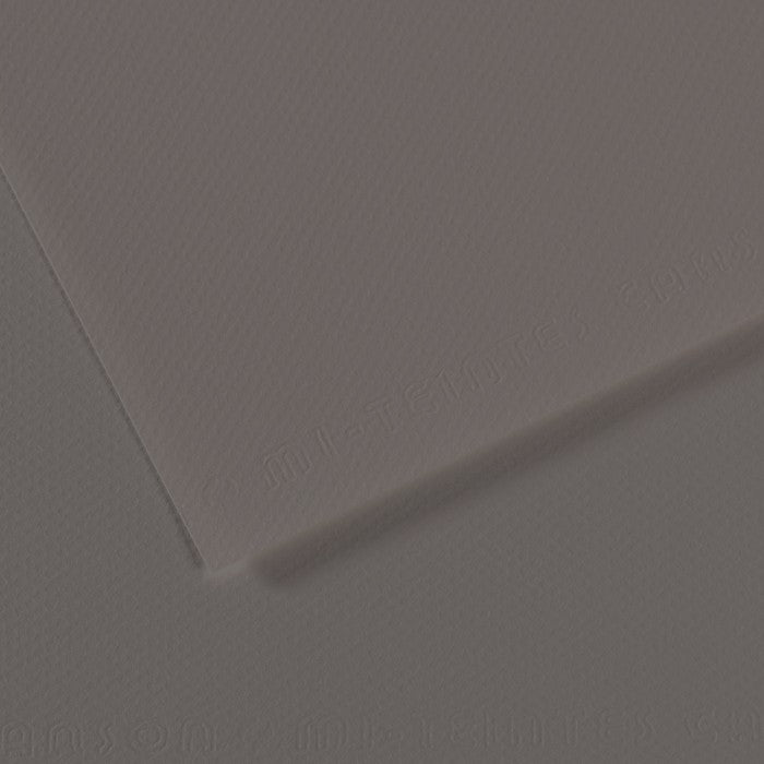 PAPEL CANSON MI-TEINTES 160g/m2 A2 185 GRAFITE