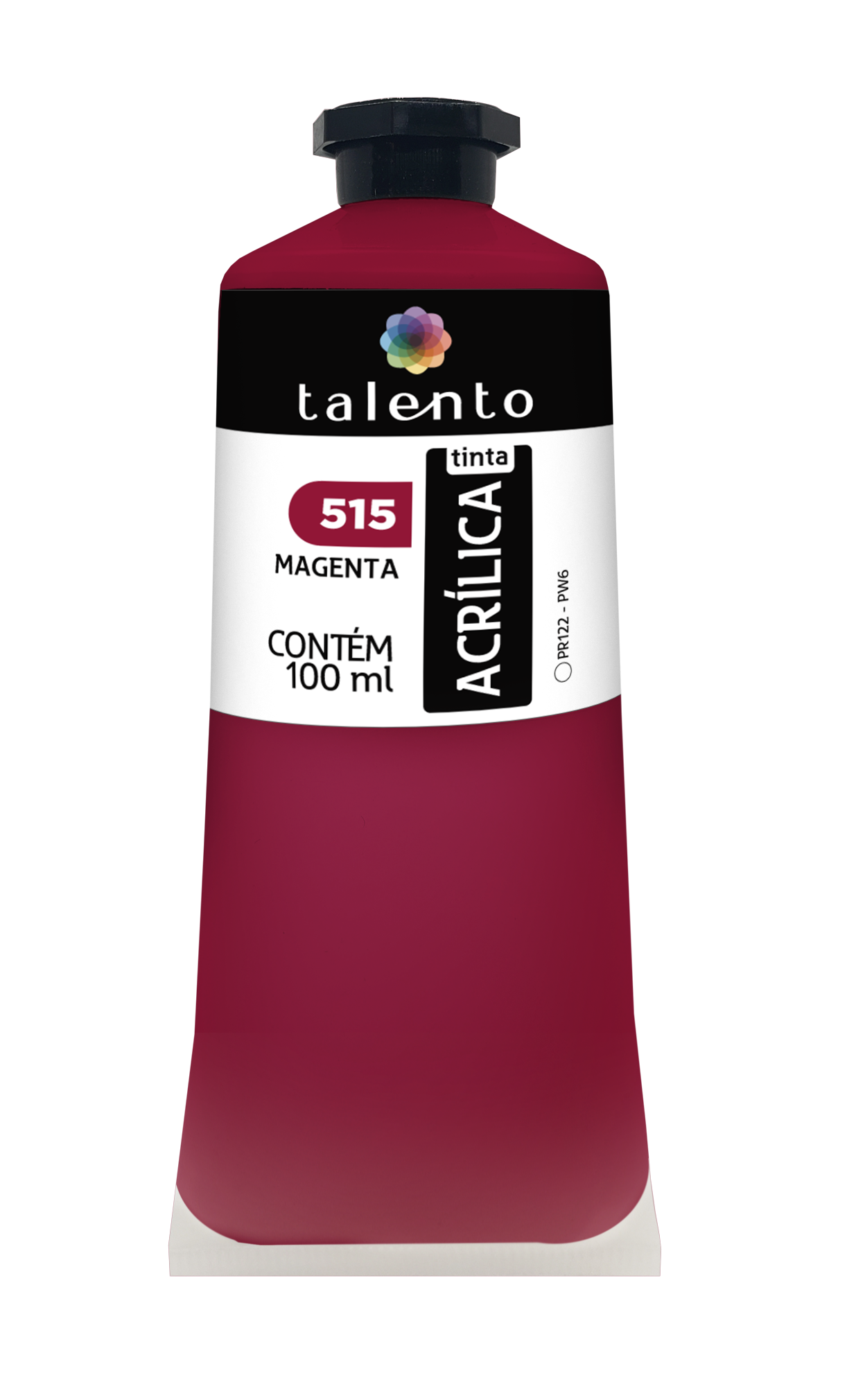 ACRILICA TALENTO 100ML 515 MAGENTA
