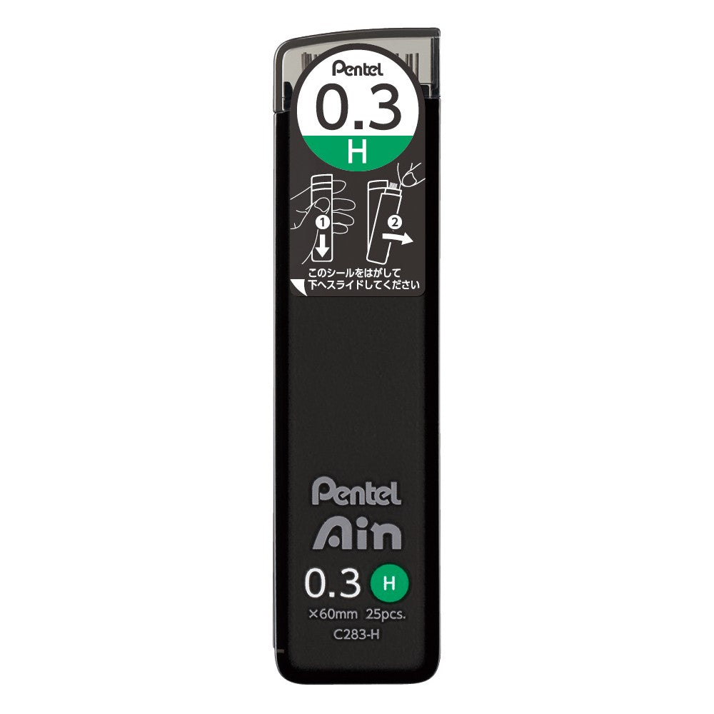 GRAFITE PENTEL AIN 0,3MM H 25 MINAS