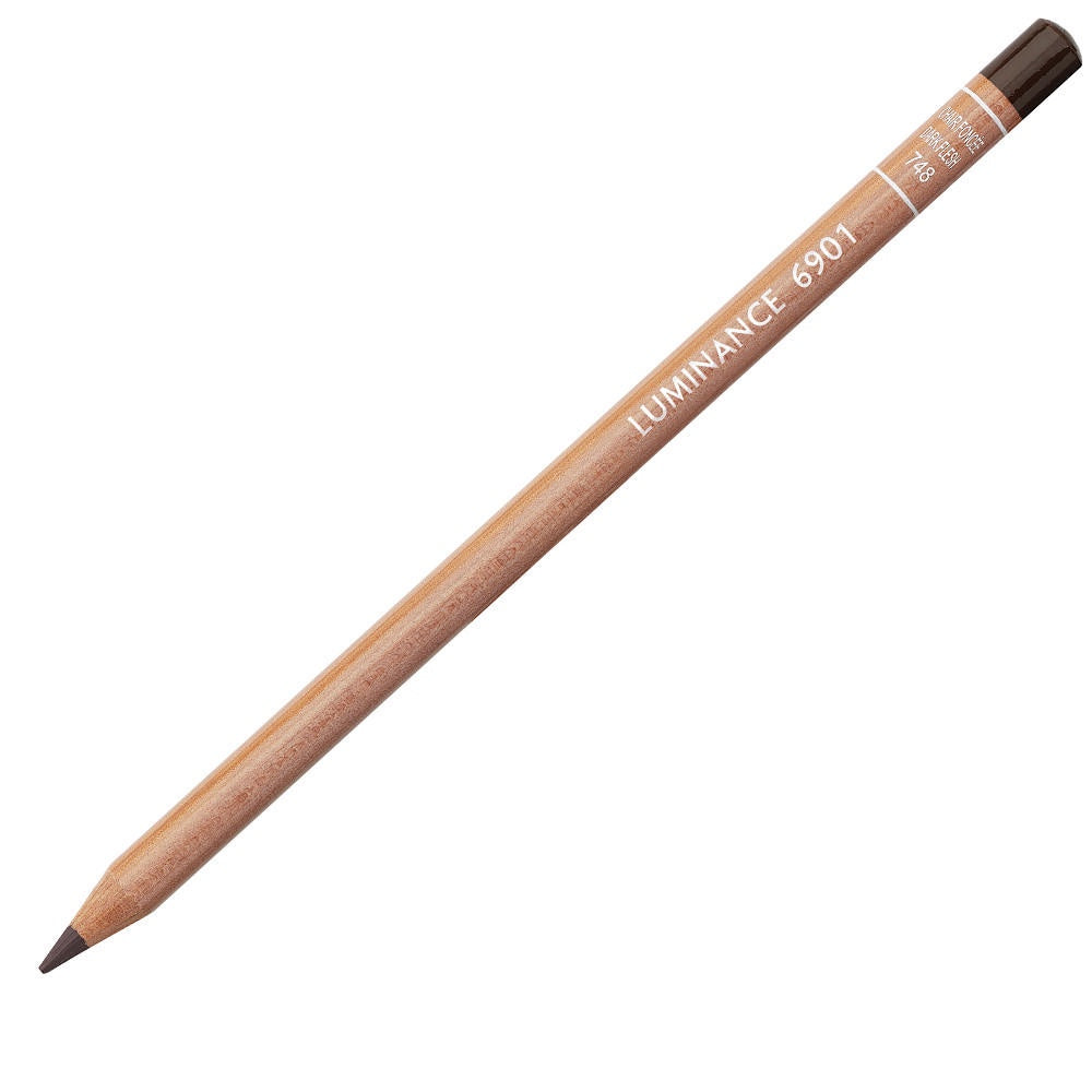 LAPIS COR CARAN D´ACHE LUMINANCE 748 DARK FLESH 6901748
