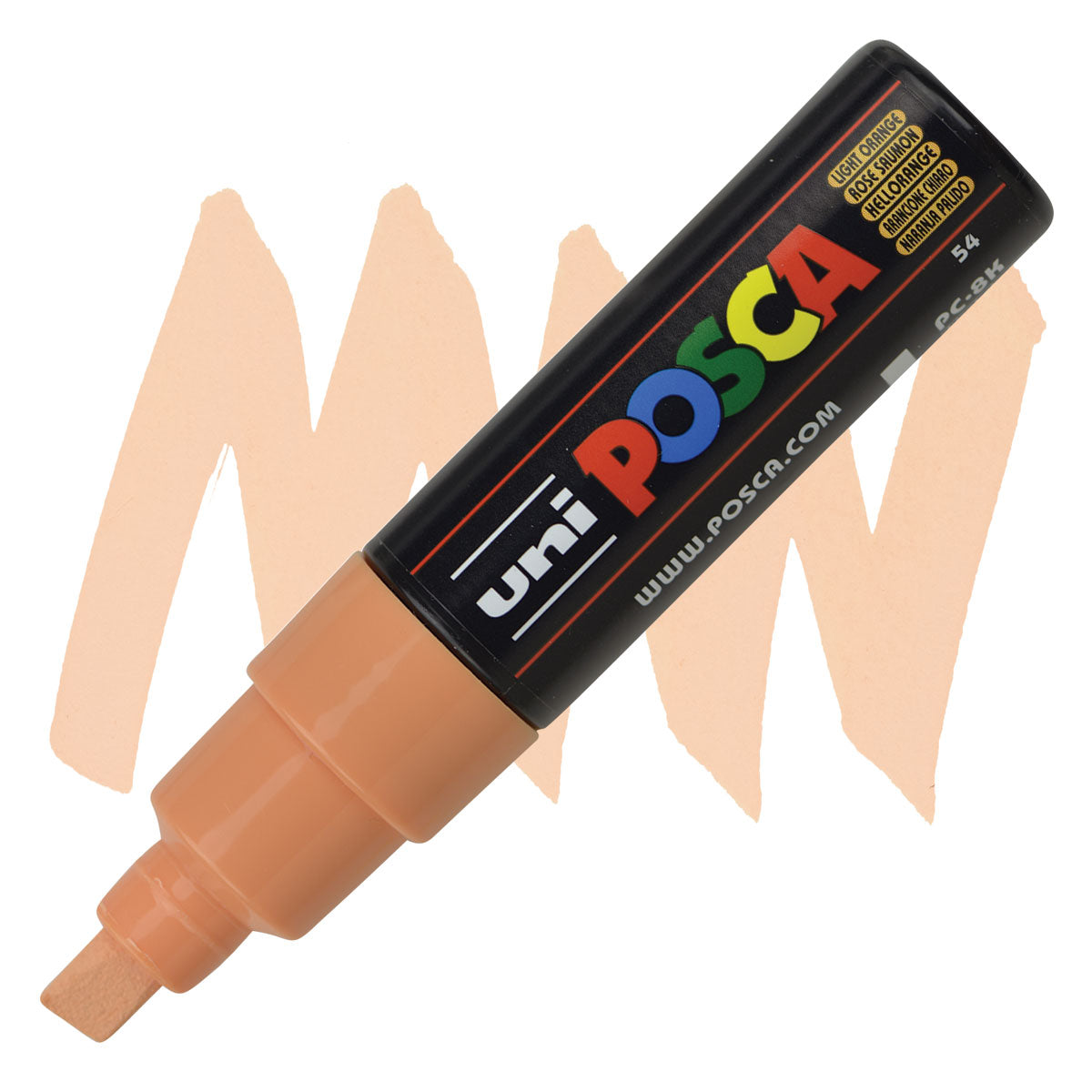 CANETA POSCA PC-8K 54 LARANJA CLARO