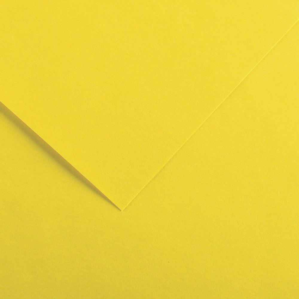 PAPEL CANSON COLOR 120G/M2 AMARELO CANARIO A4