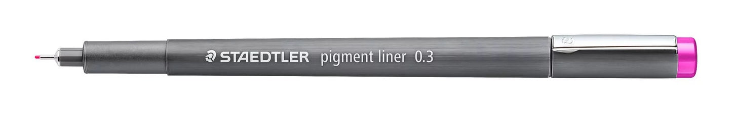 CANETA STAEDTLER PIGMENT LINER 0.3MM PINK