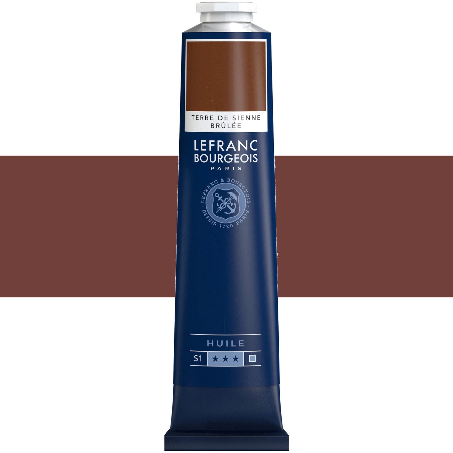 OLEO LEFRANC BOURGEOIS FINE 150ML 481 BURNT SIENNA 810085
