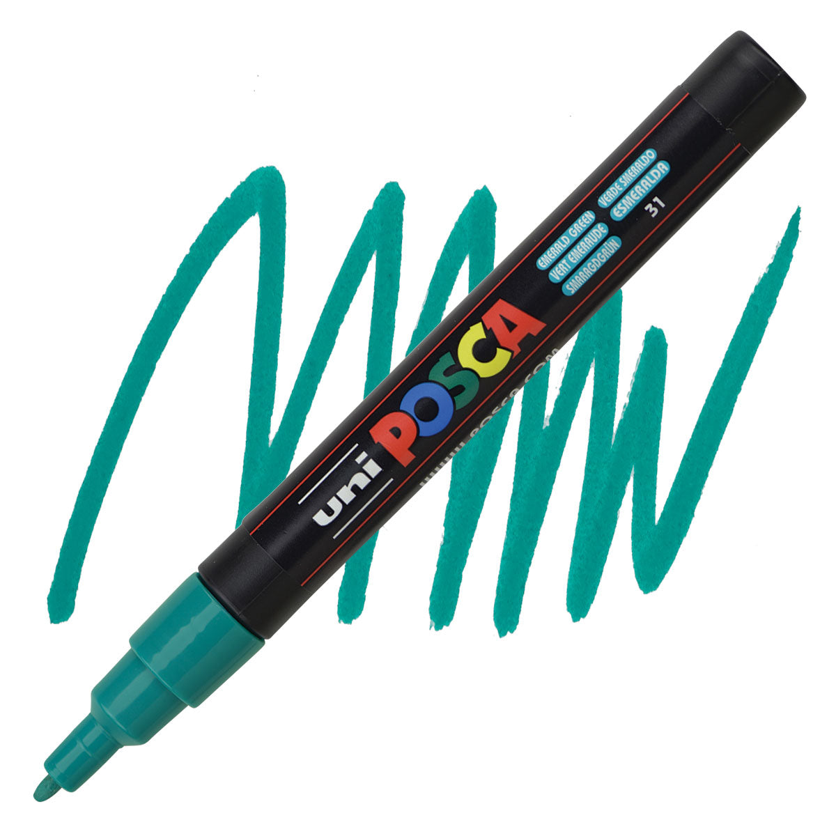 CANETA POSCA PC-3M 31 VERDE ESMERALDA