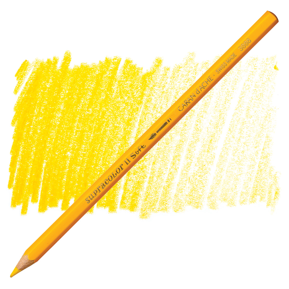 LAPIS AQUARELAVEL CARAN D´ACHE SUPRACOLOR 020 GOLDEN YELLOW 3888020