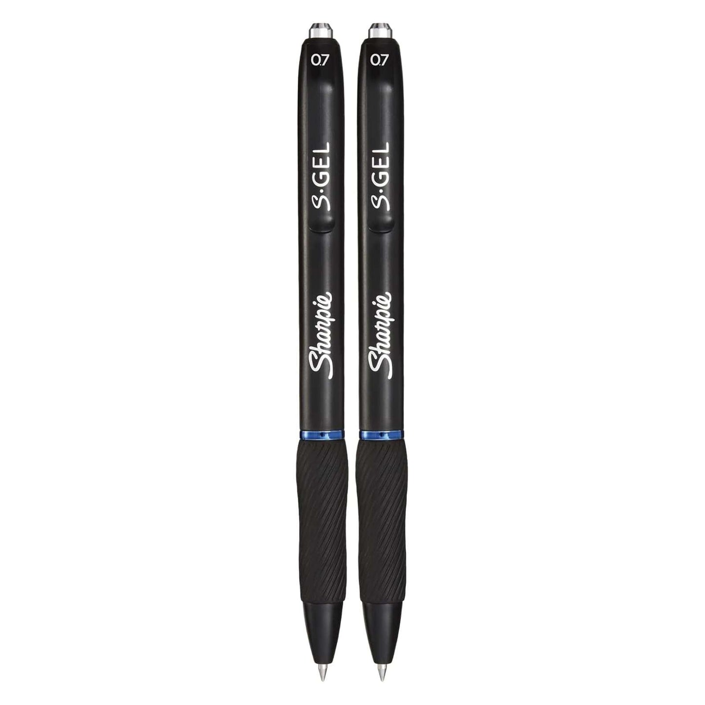 CANETA GEL SHARPIE S.GEL RT 0,7mm PRETO C/ 02 UN