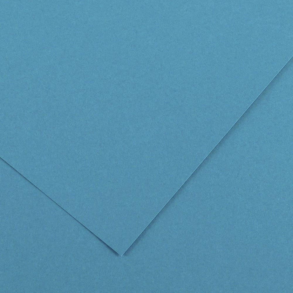 PAPEL CANSON COLOR 120G/M2 AZUL ROYAL A4