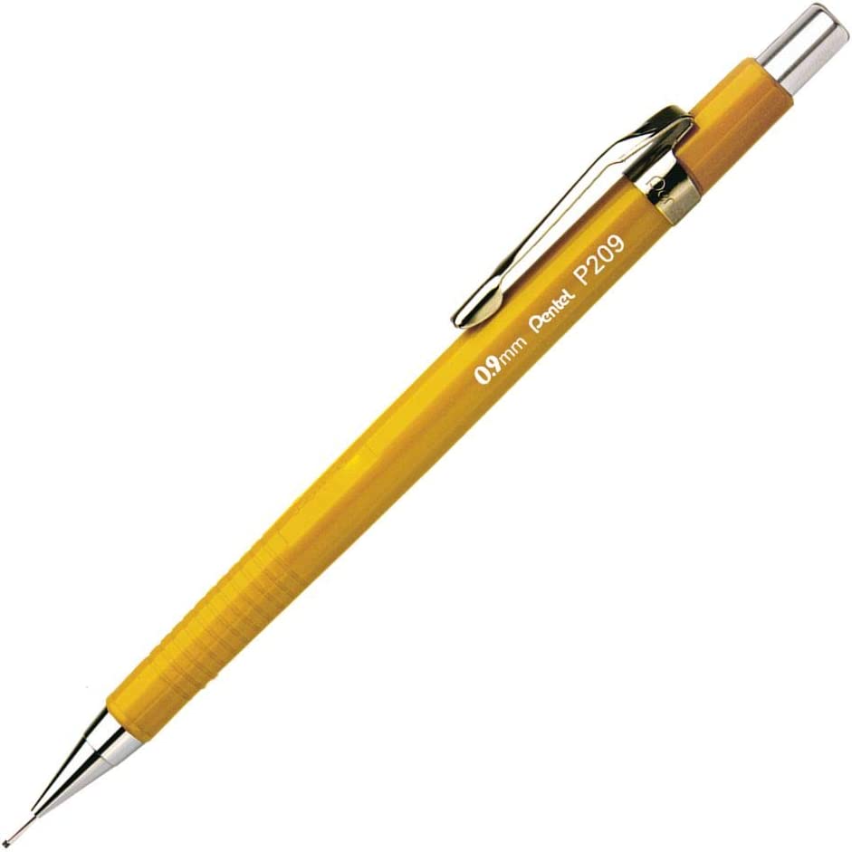 LAPISEIRA 0,9MM PENTEL P209 AMARELA