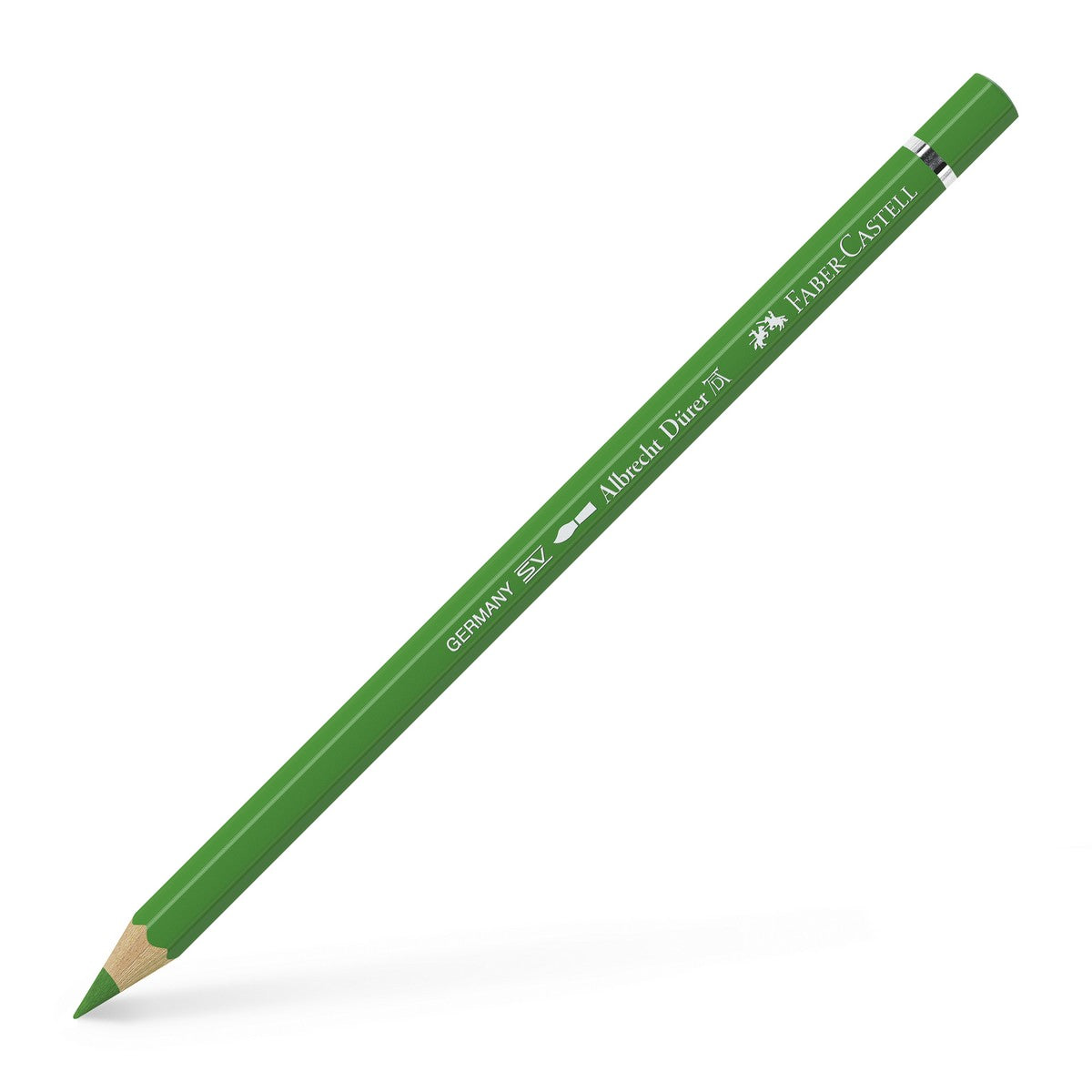 LAPIS AQUARELAVEL FABER CASTELL A. DURER AV 112 VERDE FOLHA