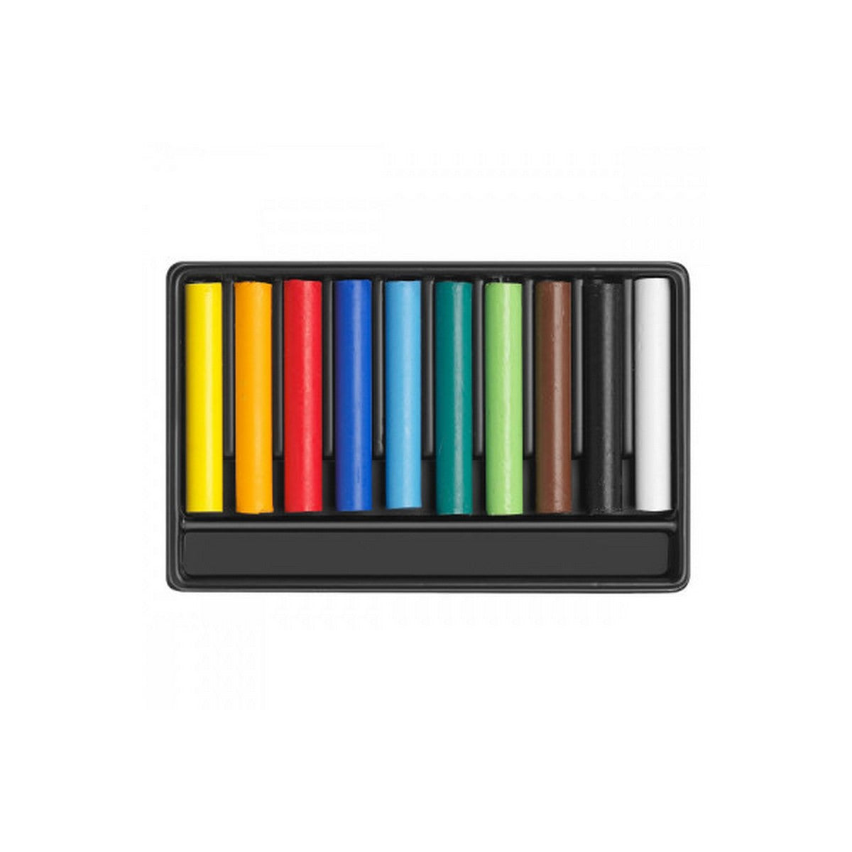 GIZ DE CERA AQUARELAVEL CARAN D ACHE SWISSCOLOR 10 CORES