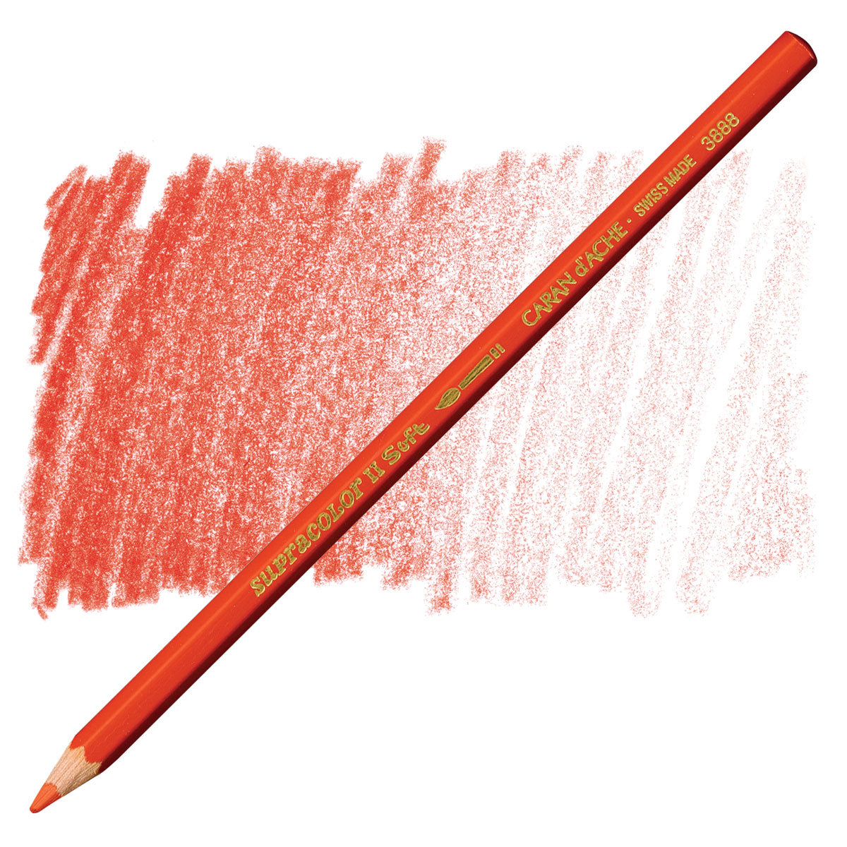 LAPIS AQUARELAVEL CARAN D´ACHE SUPRACOLOR 060 VERMILION 3888060