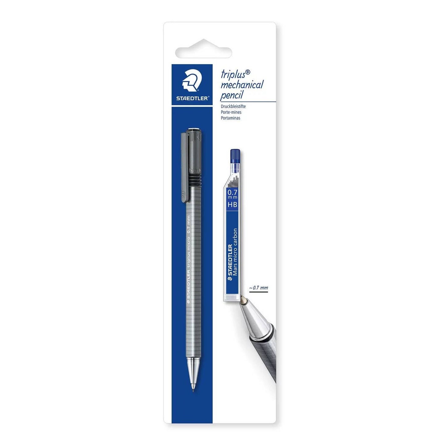 LAPISEIRA 0,7mm STAEDTLER TRIPLUS + GRAFITE