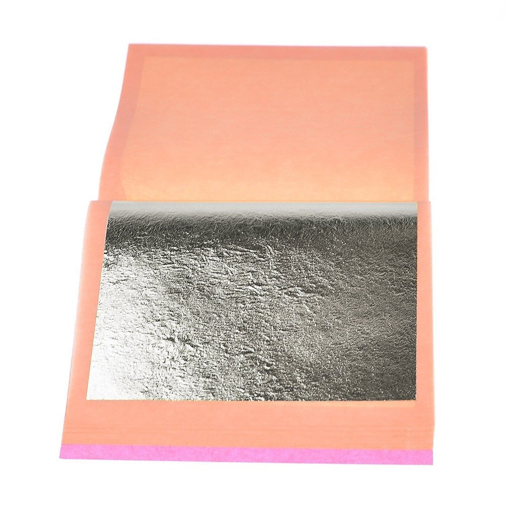 FOLHA DE PRATA IMIT 14X14 CHINA c/ 25 FOLHAS