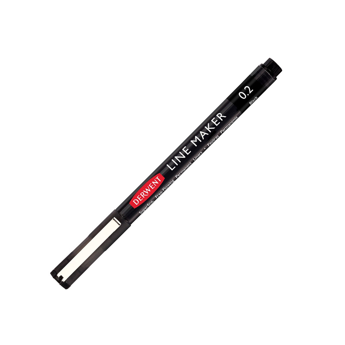 CANETA DERWENT GRAPHIK LINE MAKER PRETA 0,2mm