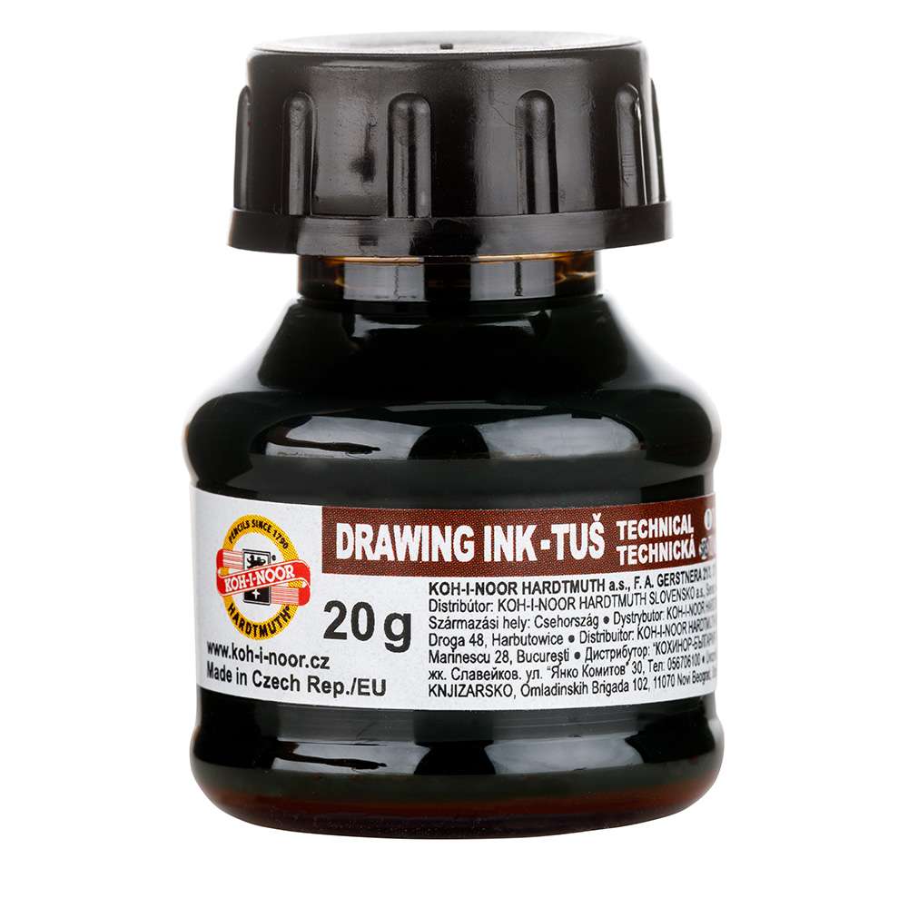 DRAWING INKS KOH-I-NOOR 20ML 902 MARROM