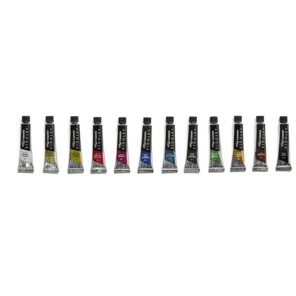 ESTOJO AQUARELA ARTOOLS MISCI 12 TUBOS 610610