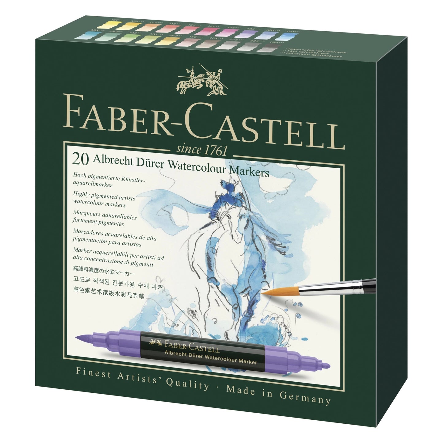 MARCADOR FABER ALBRECHT DURER WATERCOLOUR 20 CORES 160320