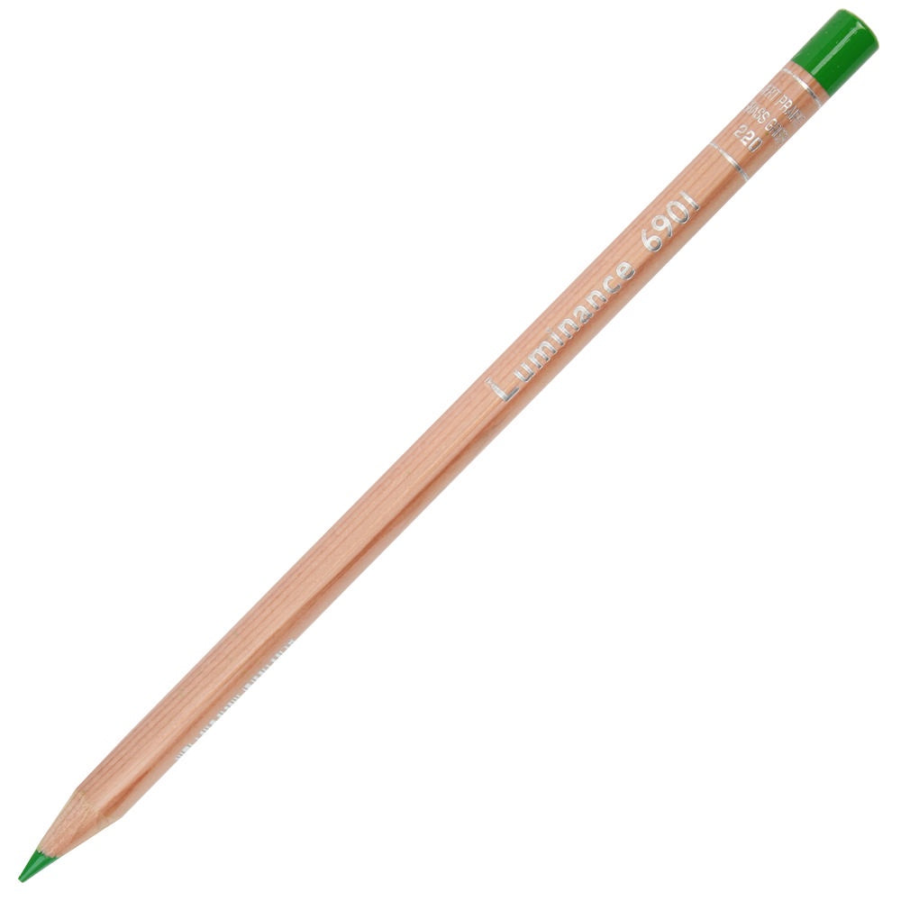 LAPIS COR CARAN D´ACHE LUMINANCE 220 GRASS GREEN 6901220