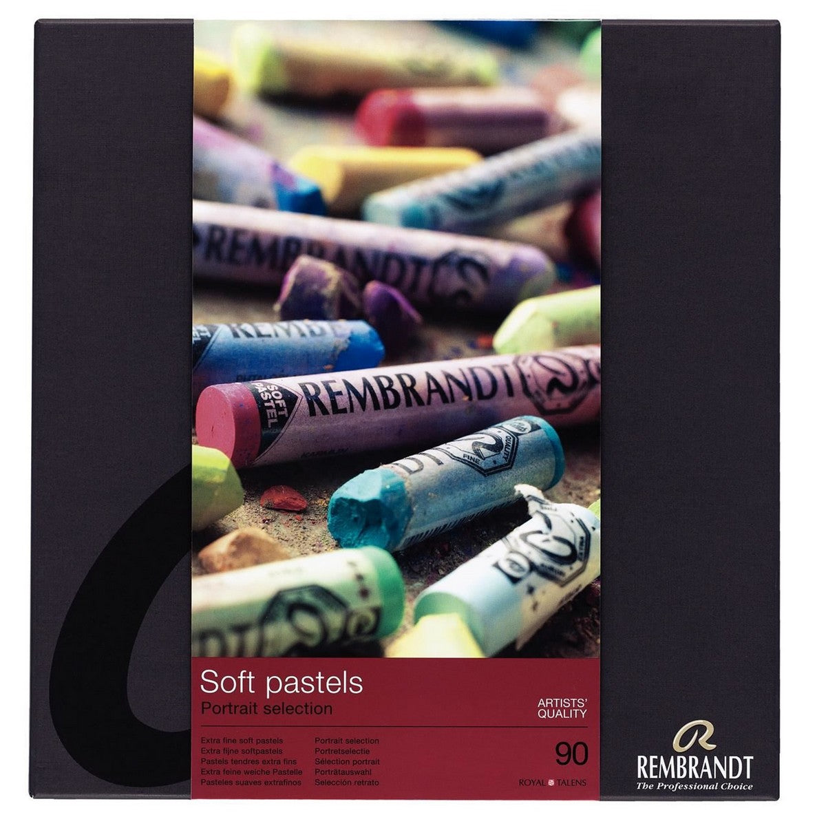 PASTEL SECO SOFT TALENS REMBRANDT 090 CORES PORTRAIT