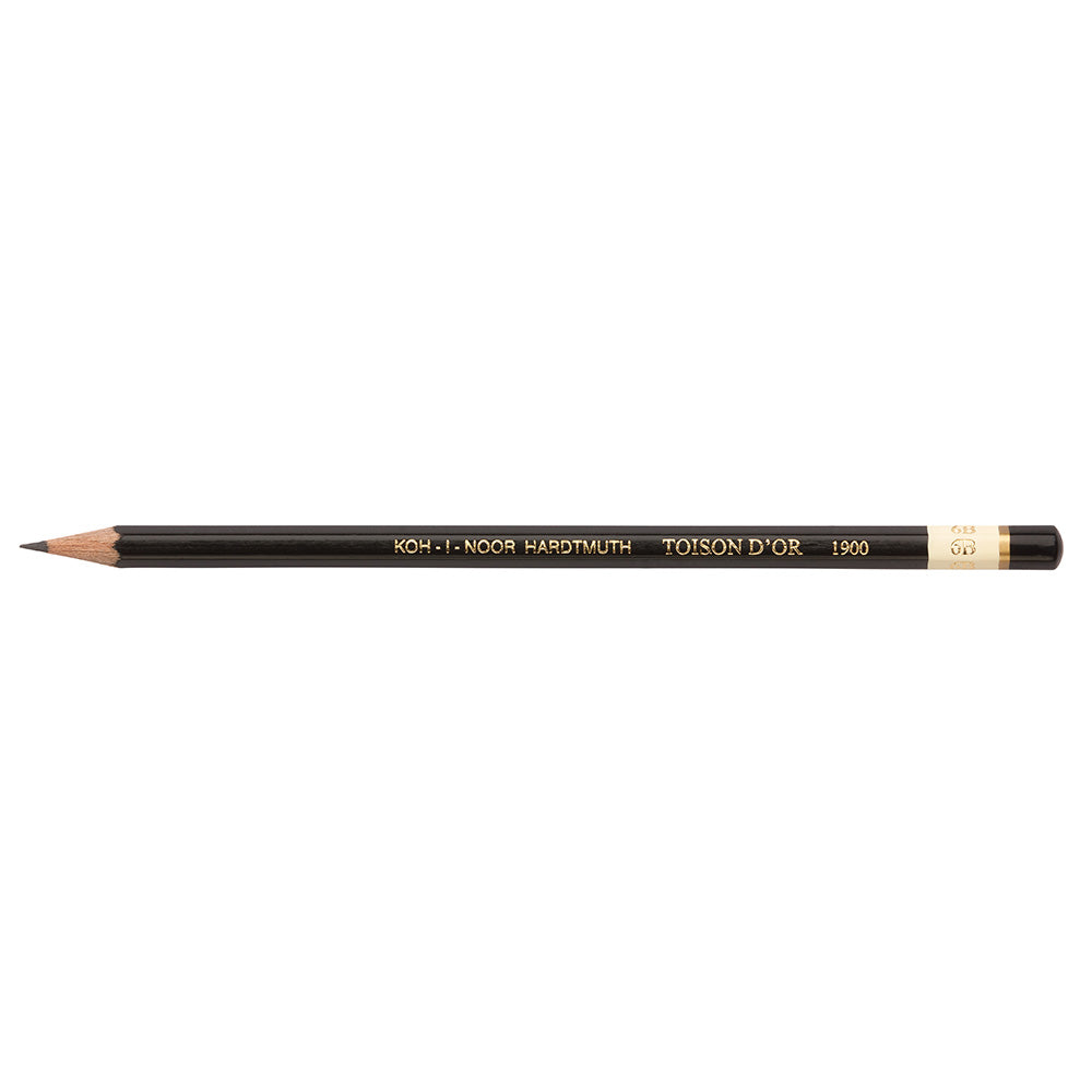 LAPIS GRADUADO KOH-I-NOOR 1900 TOISON D´OR F 6B