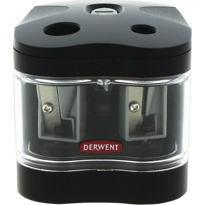 APONTADOR MESA DERWENT PILHA 02 FUROS C/ DEPOSITO