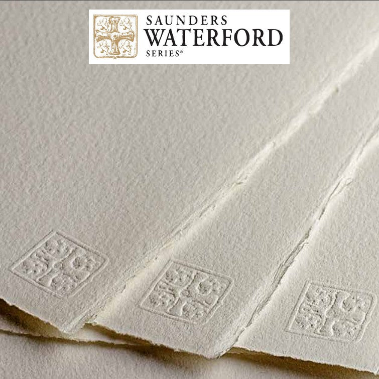 PAPEL SAUNDERS WATERFORD (CUTHBERTS) TORCHON 300G/M2 56X76