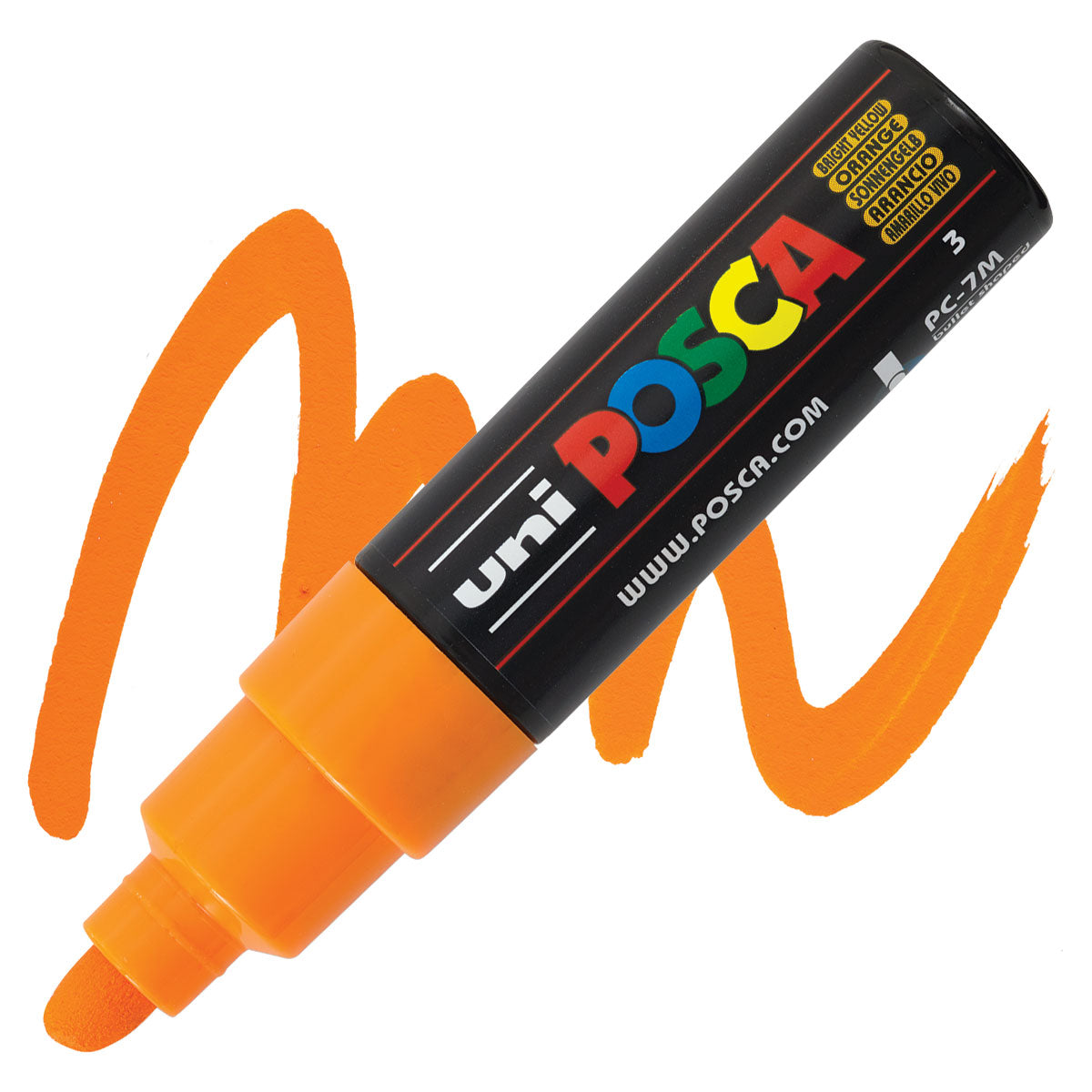 CANETA POSCA PC-7M 03 AMARELO VIVO