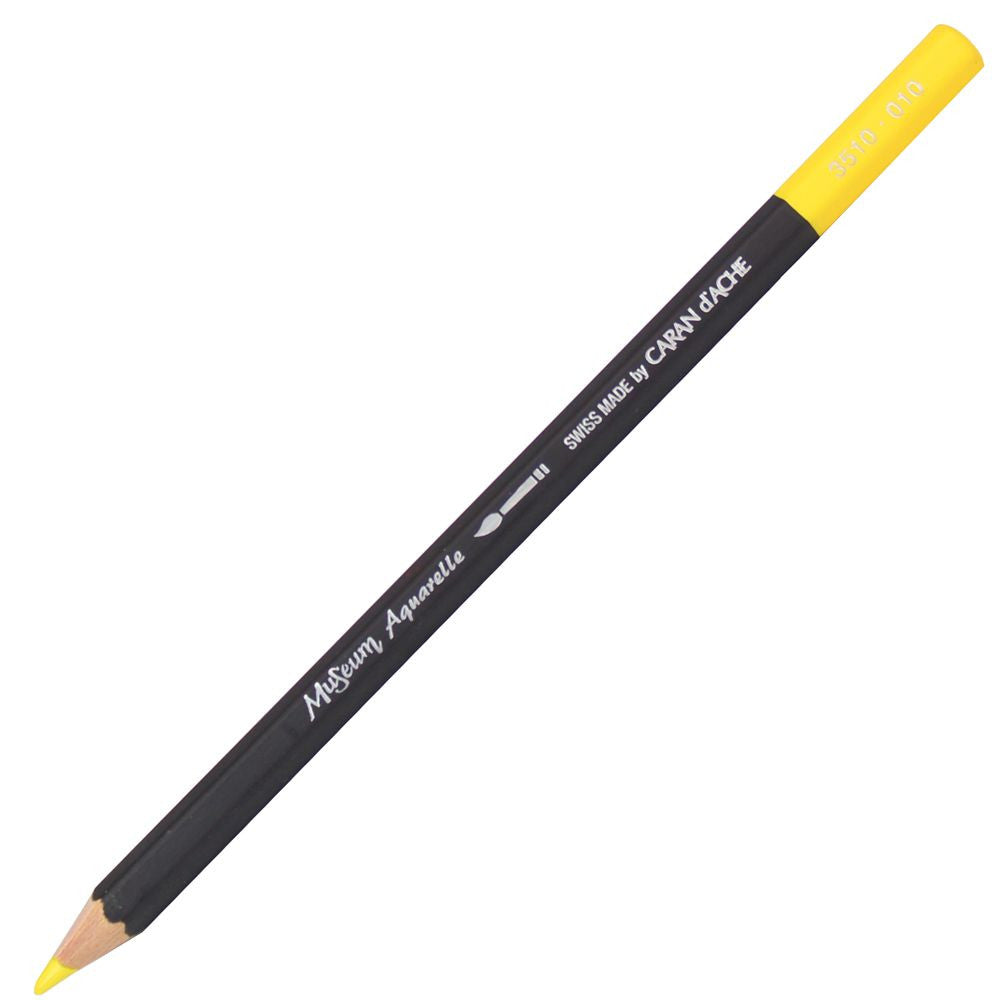 LAPIS AQUARELAVEL CARAN D´ACHE MUSEUM 010 AMARELO 3510010