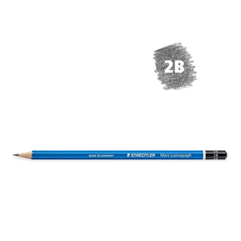 LAPIS GRADUADO STAEDTLER LUMOGRAPH CLASSIC 2B
